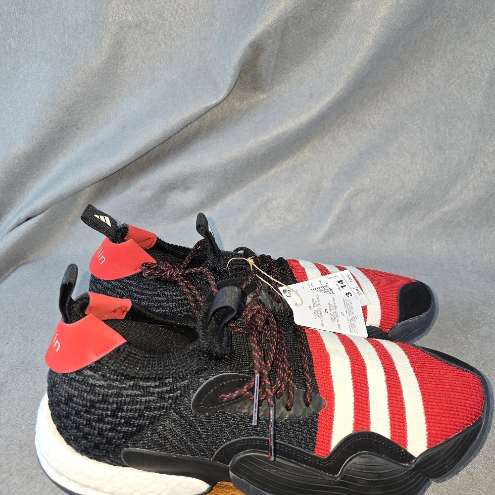 NEW Adidas Trae Young2 Mens Black Red Chinese New Year Size 13 ***SALE** Shoes - Picture 4 of 7